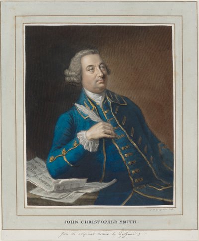 John Christopher Smith, c.1760 by William Nelson Gardiner